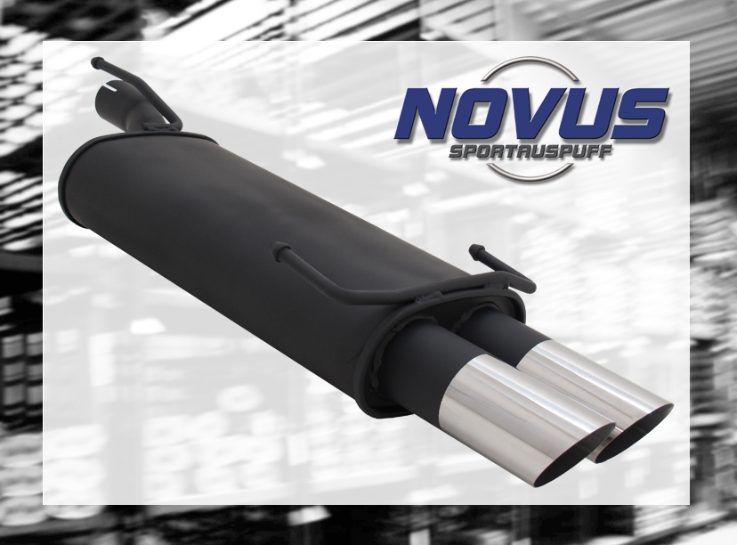 NOVUS ESD für Opel Astra F Cabrio 2x76mm MS-Design
