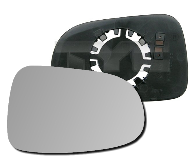 Spiegelglas für Ford + VW + Seat / rechts