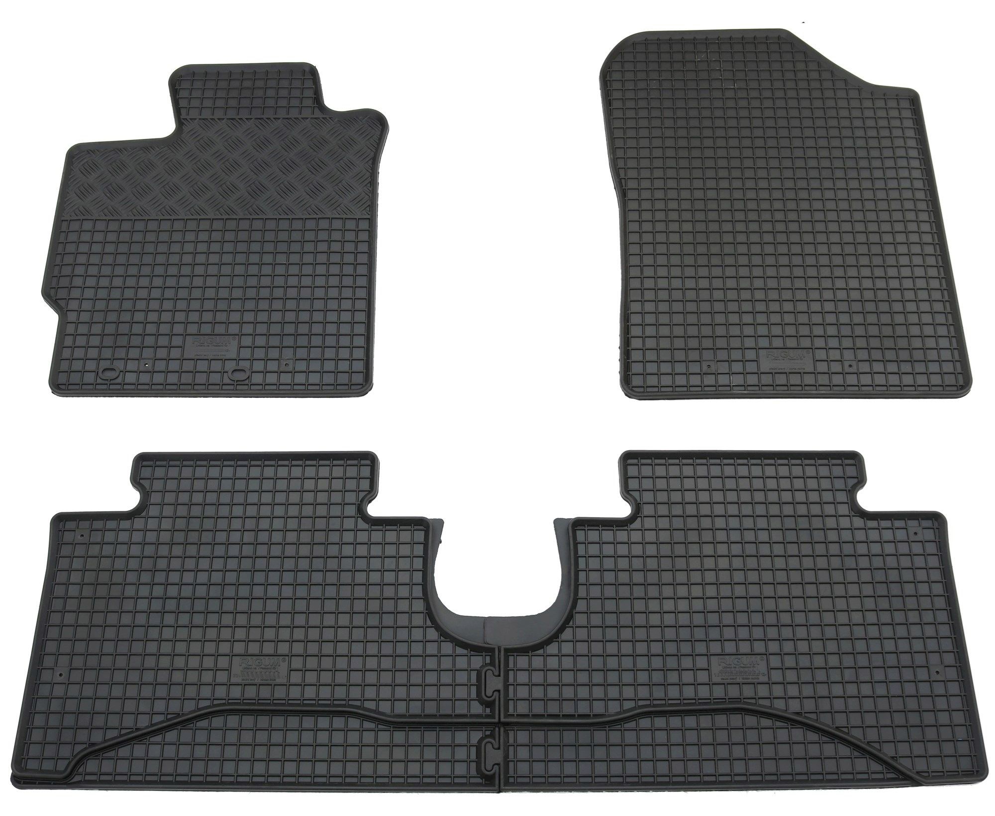 Gummi Fußmatten für Toyota Yaris 3