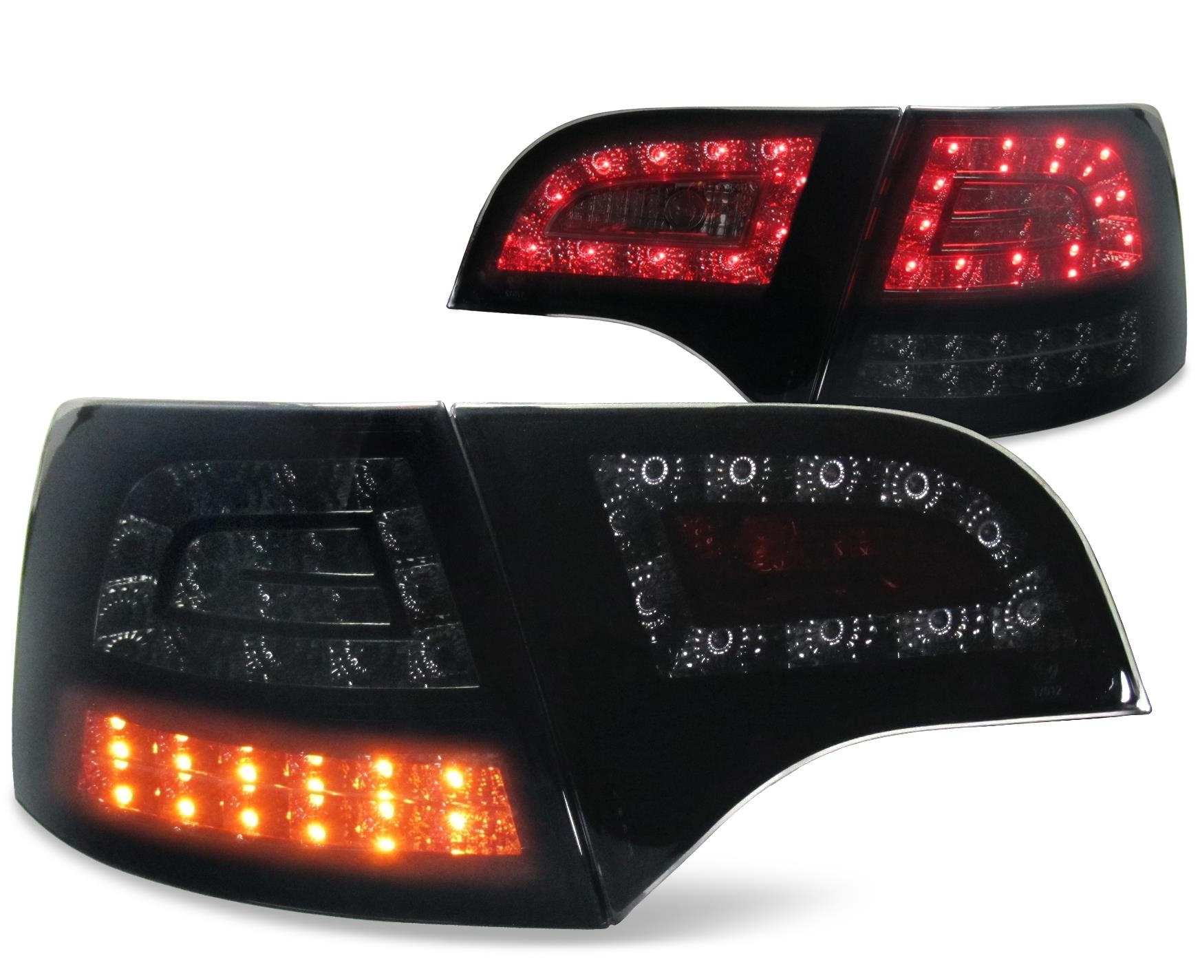 JOM LED Rückleuchten für Audi A4 B7 Avant /Schwarz