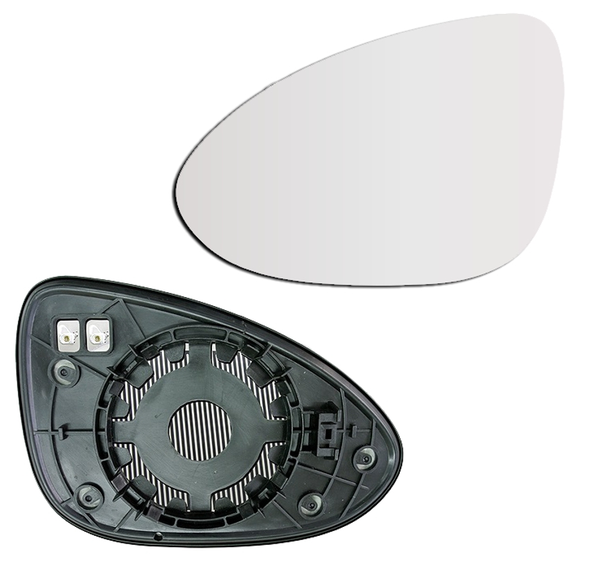 Spiegelglas für Chevrolet Aveo T300 / links