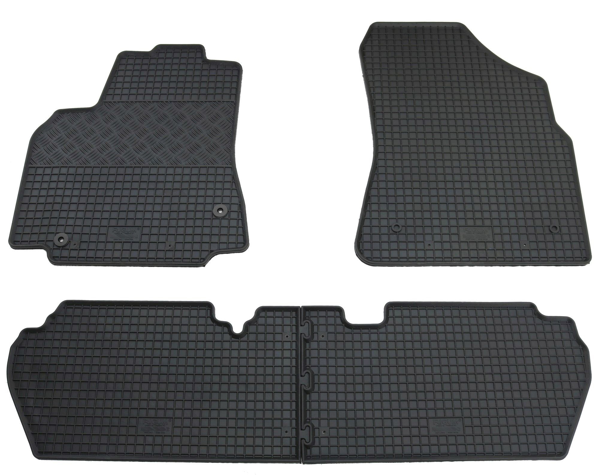 Gummi Fußmatten für Citroen Berlingo II