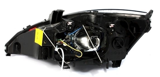 Angel Eyes Scheinwerfer für Ford Focus 1 in Schw.