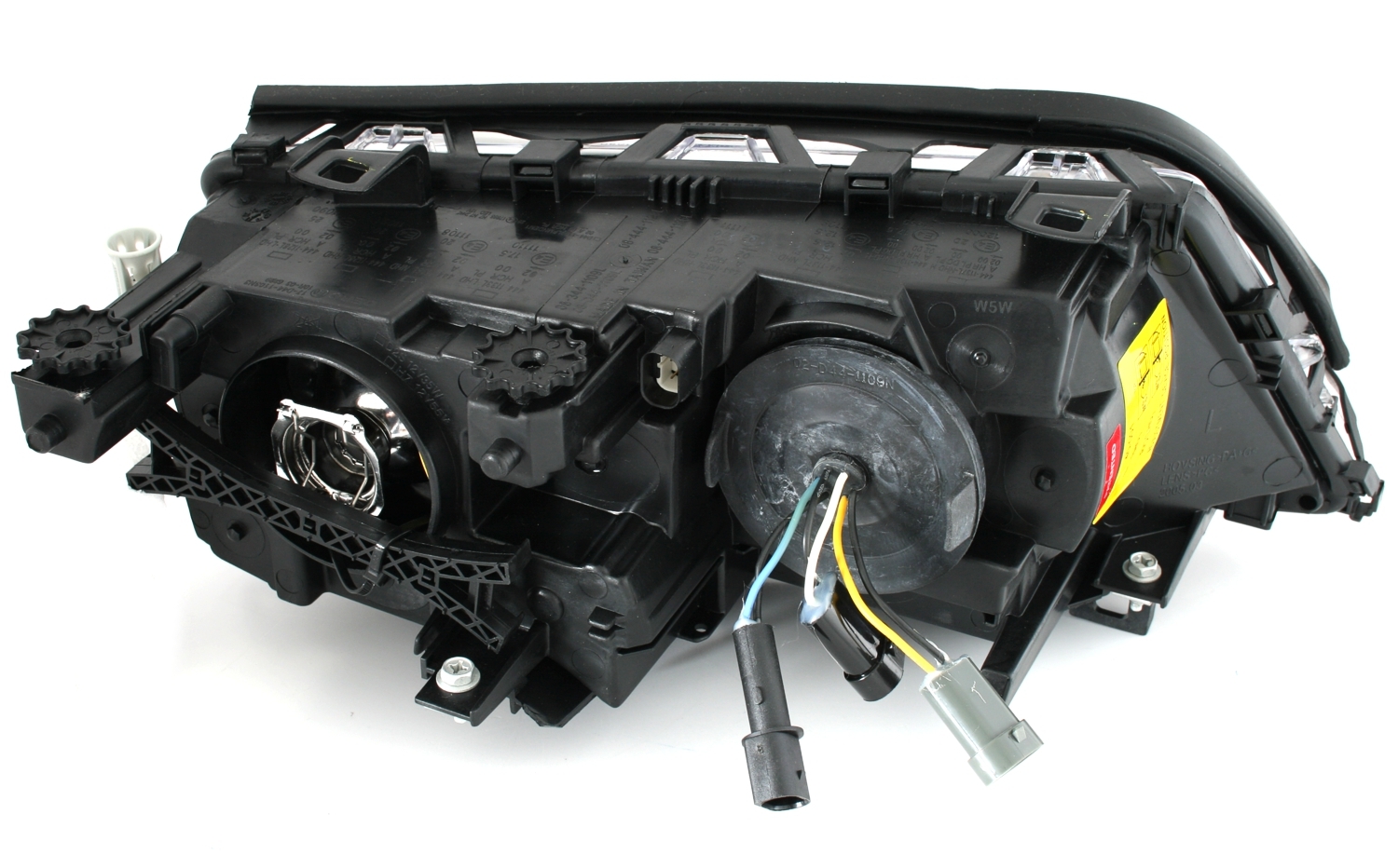 Angel Eyes Scheinwerfer für 3er BMW E46 in Grau