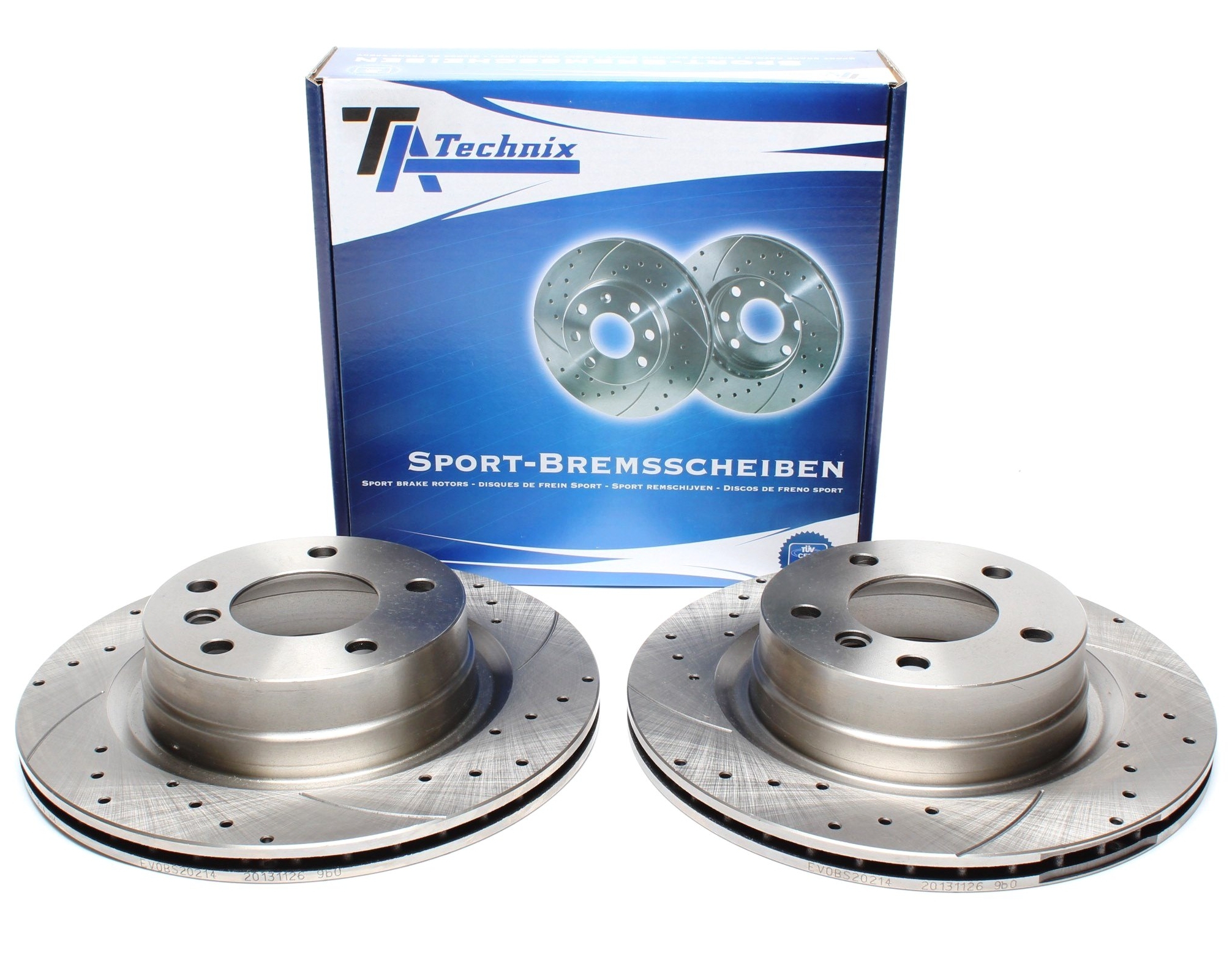 TA-Technix Sport Bremsscheiben Satz / HA