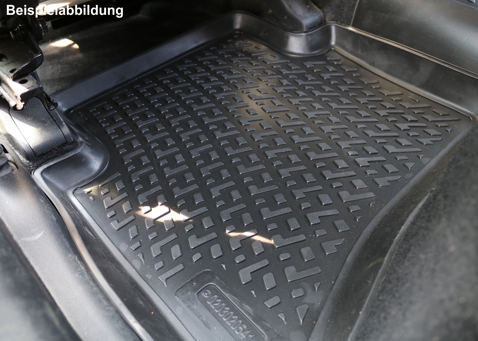 Gummifußmatten für VW Sharan II