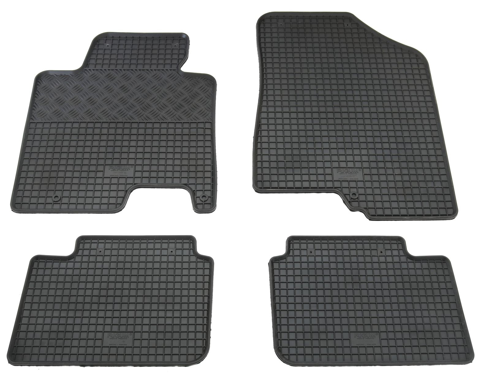 Gummi Fußmatten für Kia Ceed 2