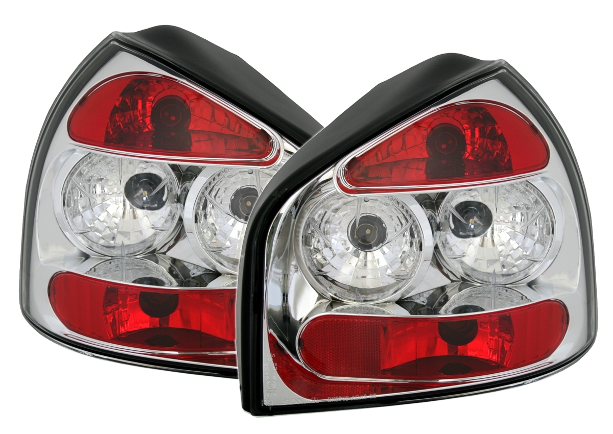 Rückleuchten für Audi A3 8L in Chrom