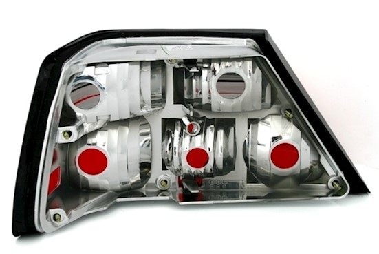 Rückleuchten für Mercedes W124 in Rot-Smoke