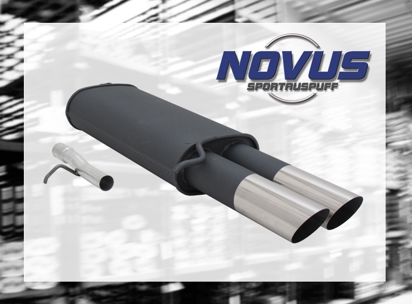 NOVUS ESD für VW Passat 3B / 3BG 2x76mm MS-Design