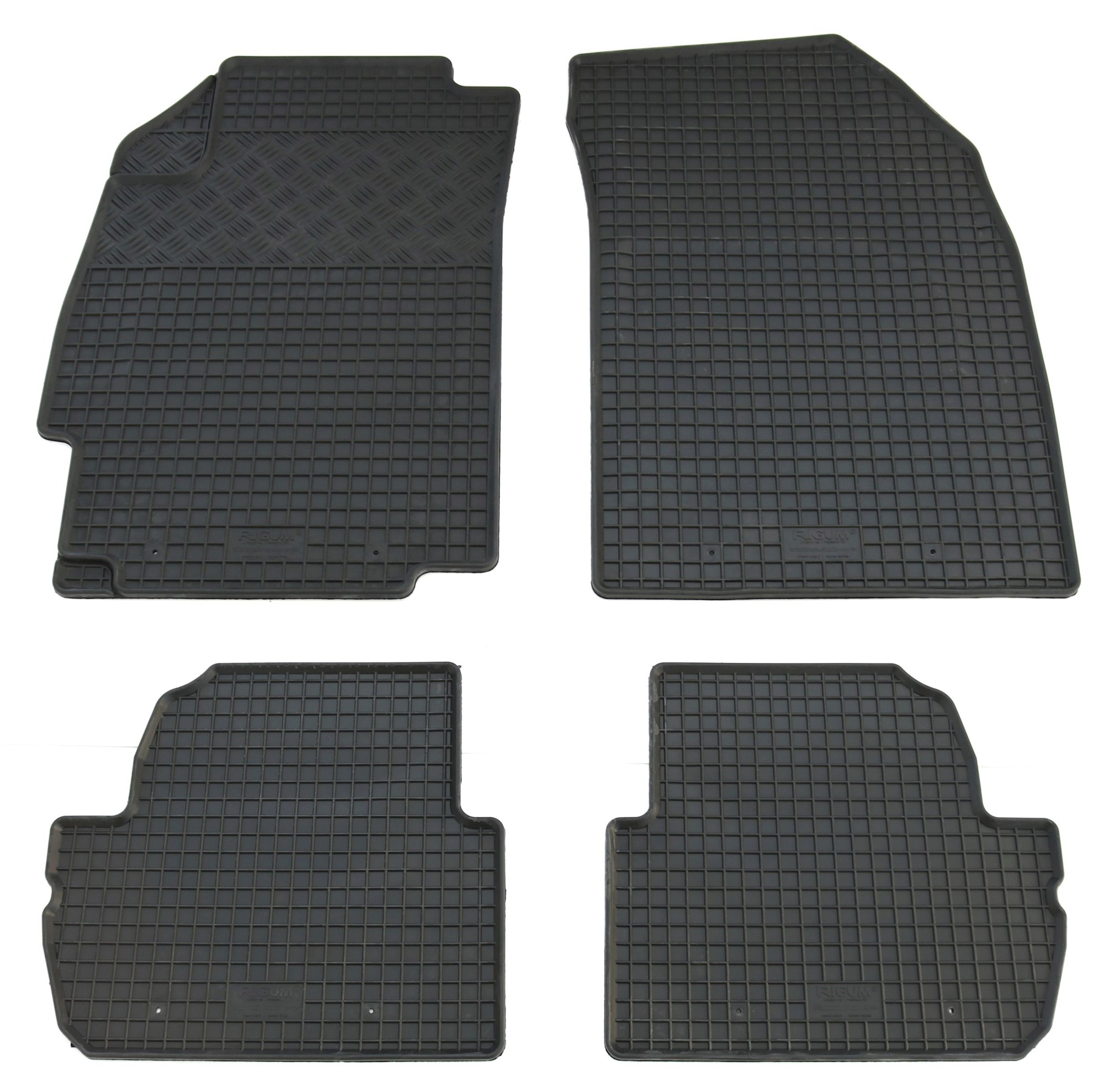 Gummi Fußmatten für Chevrolet Spark