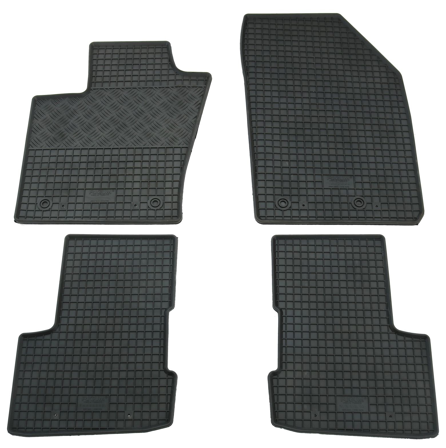 Gummi Fußmatten für Fiat 500X