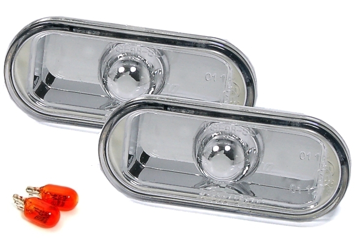 Seitenblinker für VW Ford Seat in Chrom