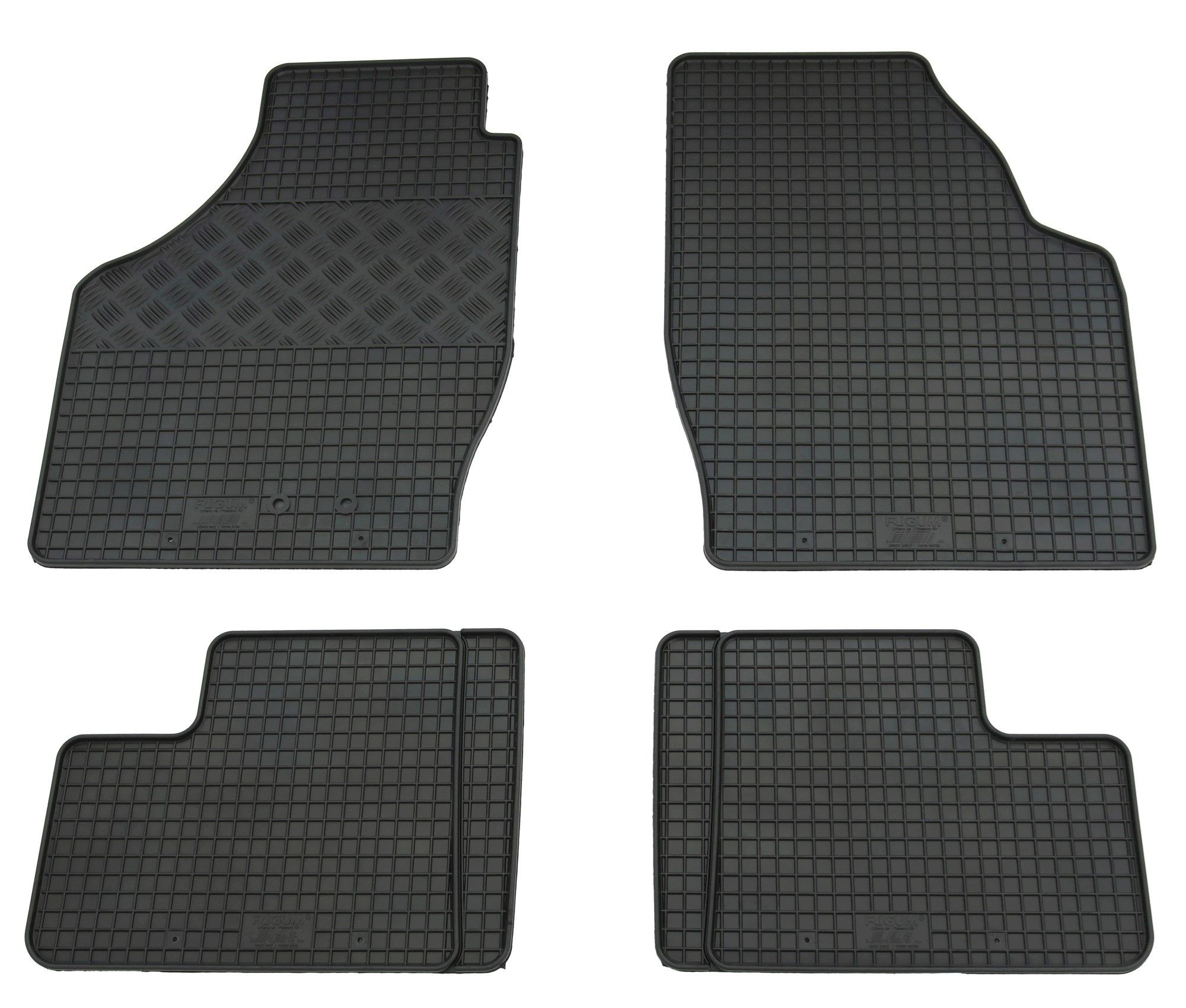 Gummi Fußmatten für Opel Agila A + Suzuki Ignis