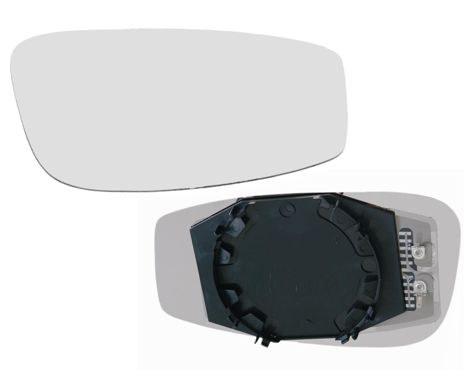 Spiegelglas für Fiat Idea / rechts