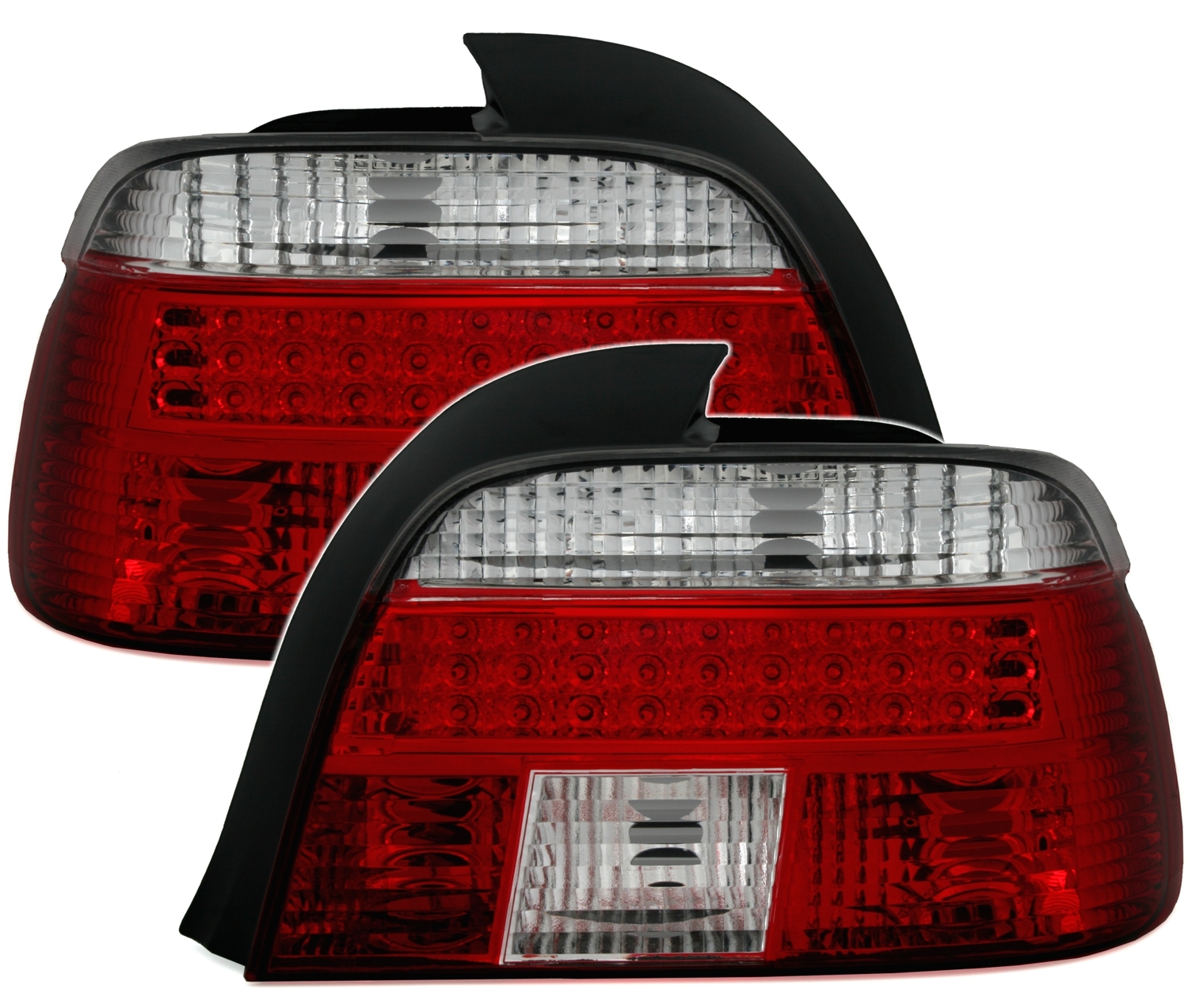 LED Rückleuchten Set für 5er BMW E39 in Rot-Weiß