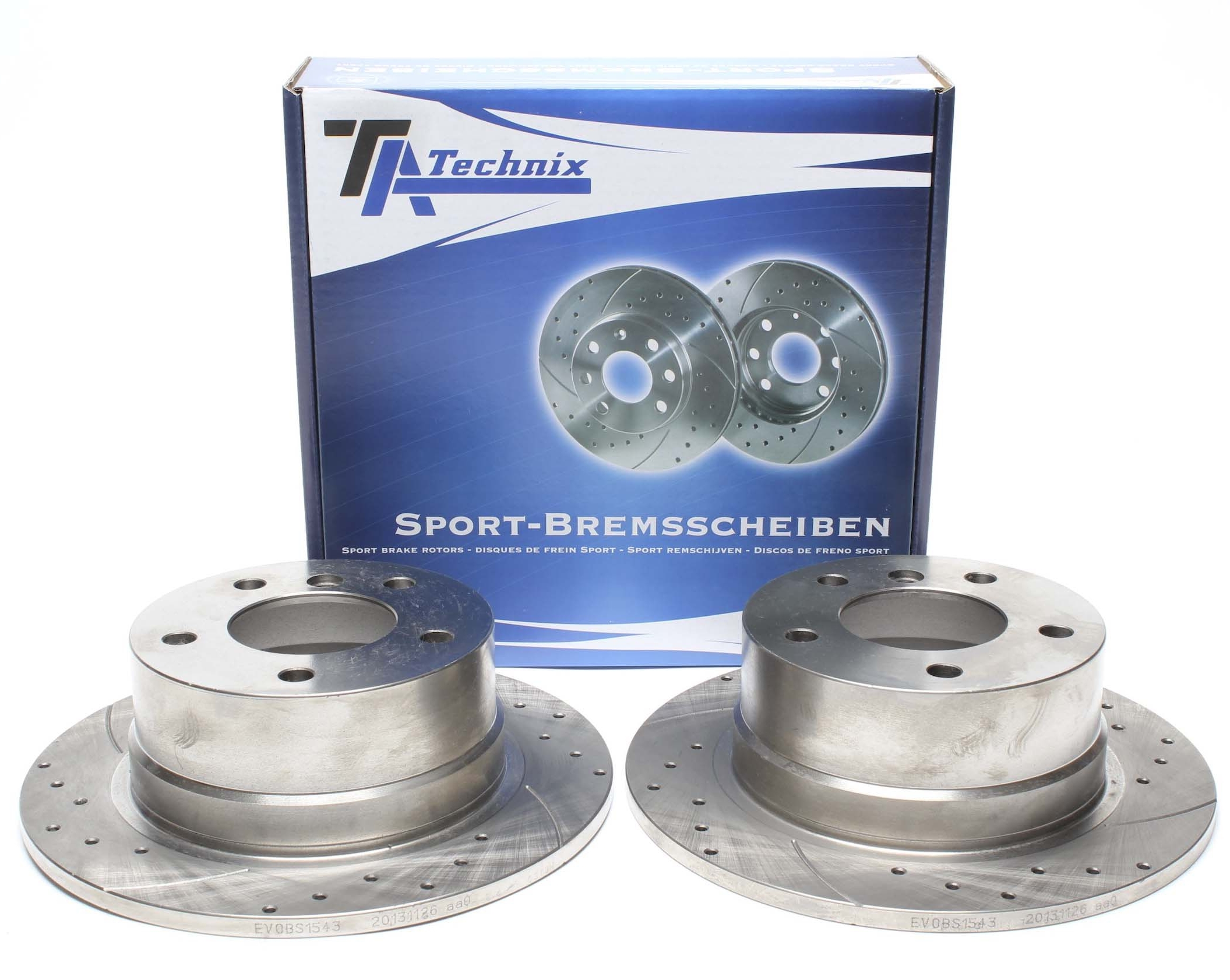 TA-Technix Sport Bremsscheiben Satz / HA