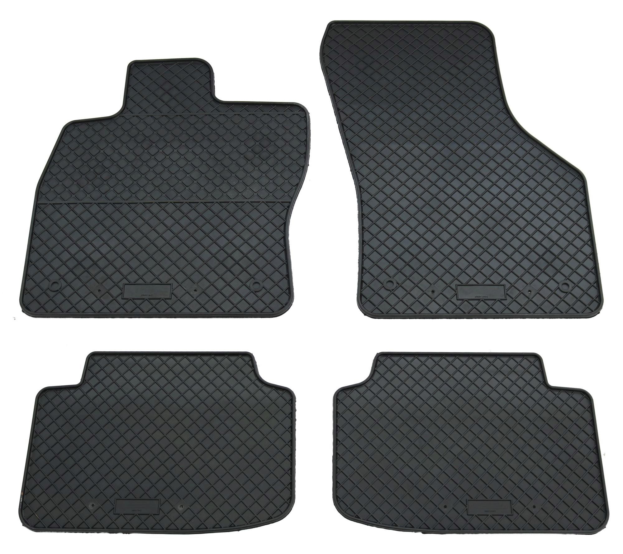 Gummi Fußmatten für Skoda Octavia 3 5E