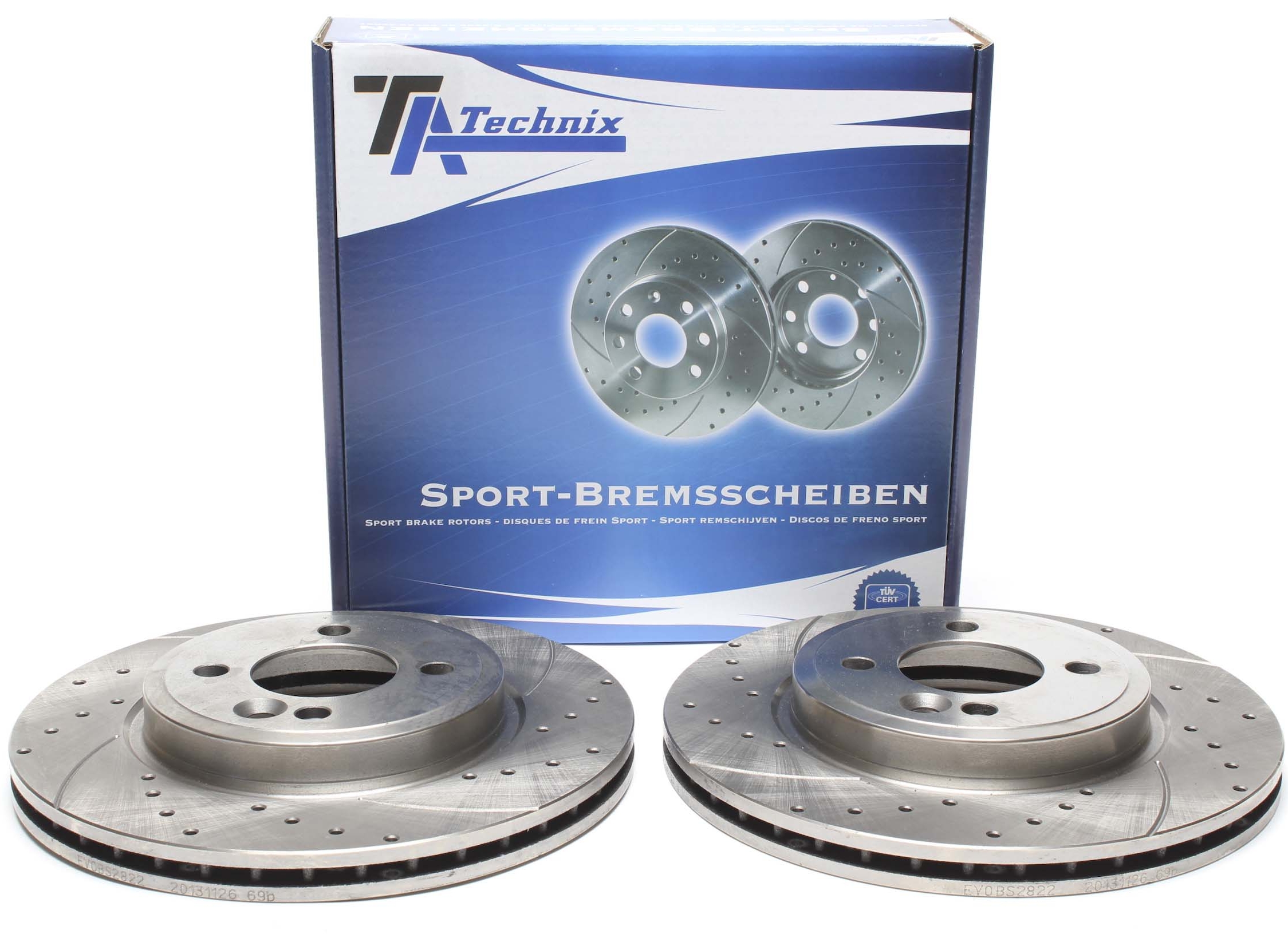 TA-Technix Sport Bremsscheiben Satz / VA