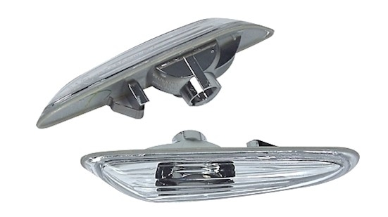 Seitenblinker für BMW E46 + X3 in Chrom