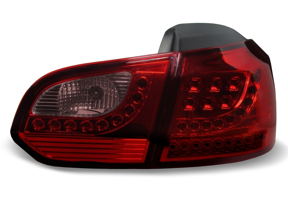 JOM LED Rückleuchten für VW Golf 6 in Rot