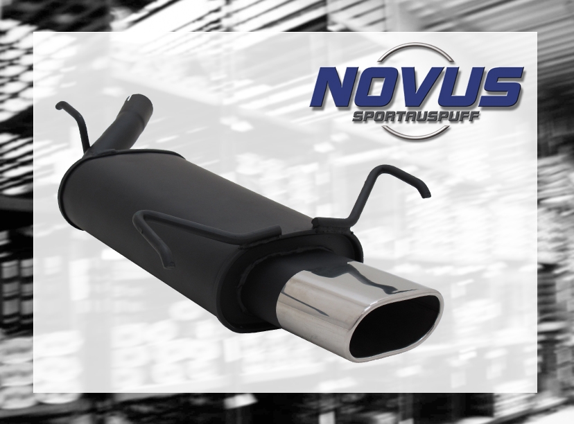 NOVUS ESD für Opel Corsa C 135x75mm Oval