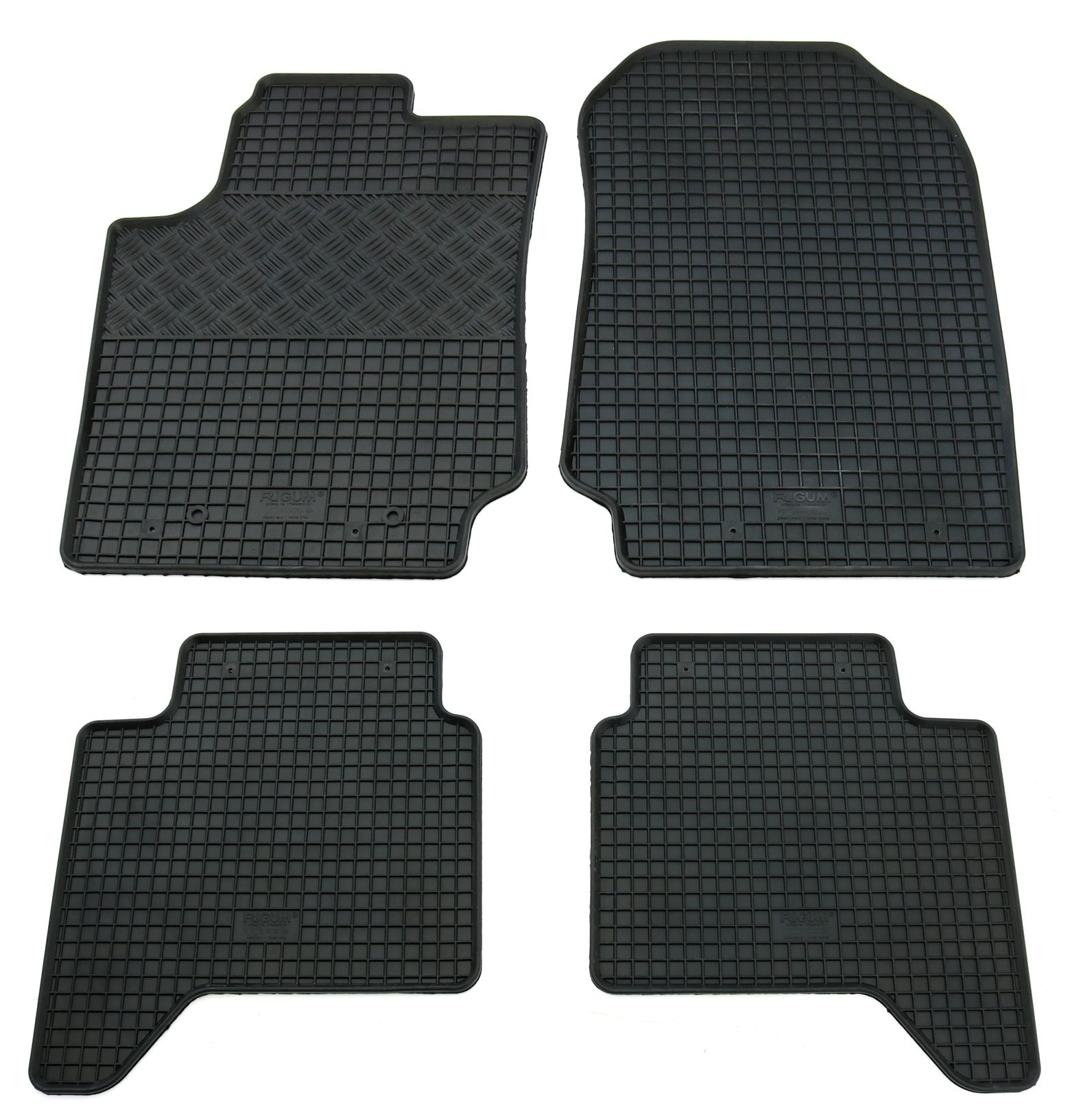 Gummi Fußmatten für Ford Ranger 3 T6