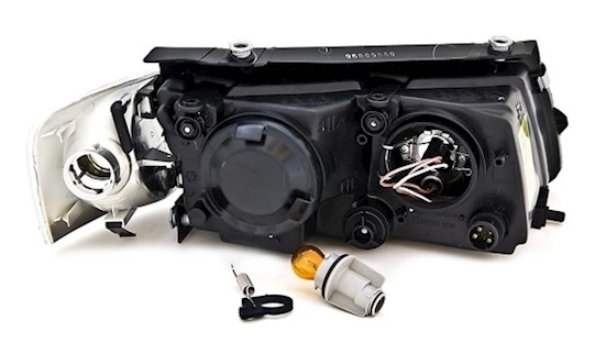 Angel Eyes Scheinwerfer für VW Passat 3B in Chrom