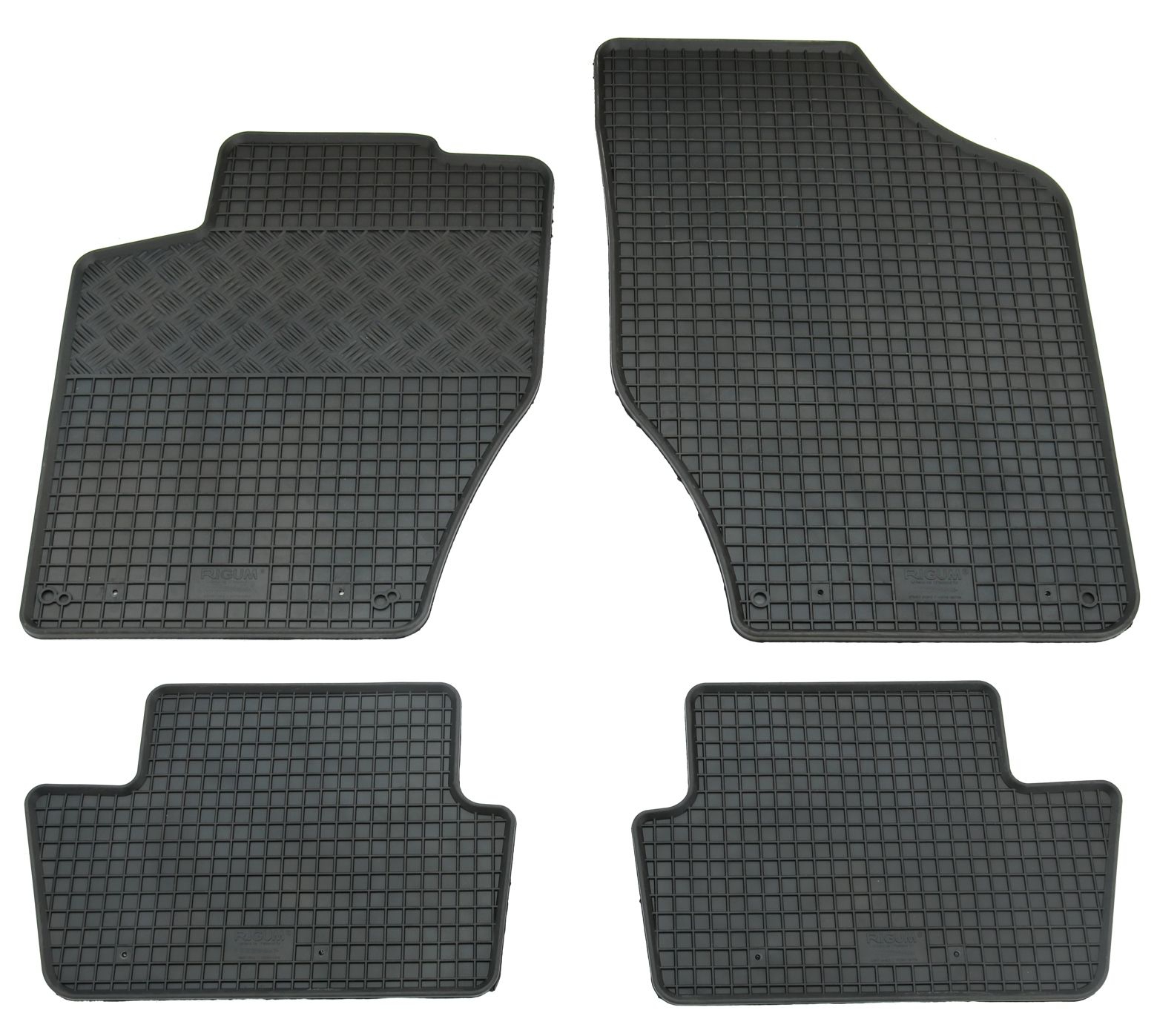 Gummi Fußmatten für Citroen C4 + DS4
