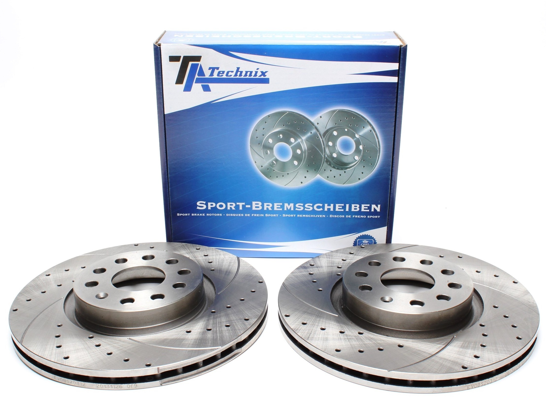 TA-Technix Sport Bremsscheiben Satz / VA