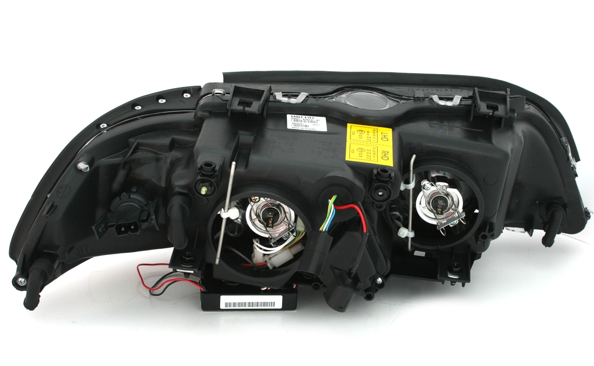 CCFL Angel Eyes Scheinwerfer für BMW E39 in Schw.