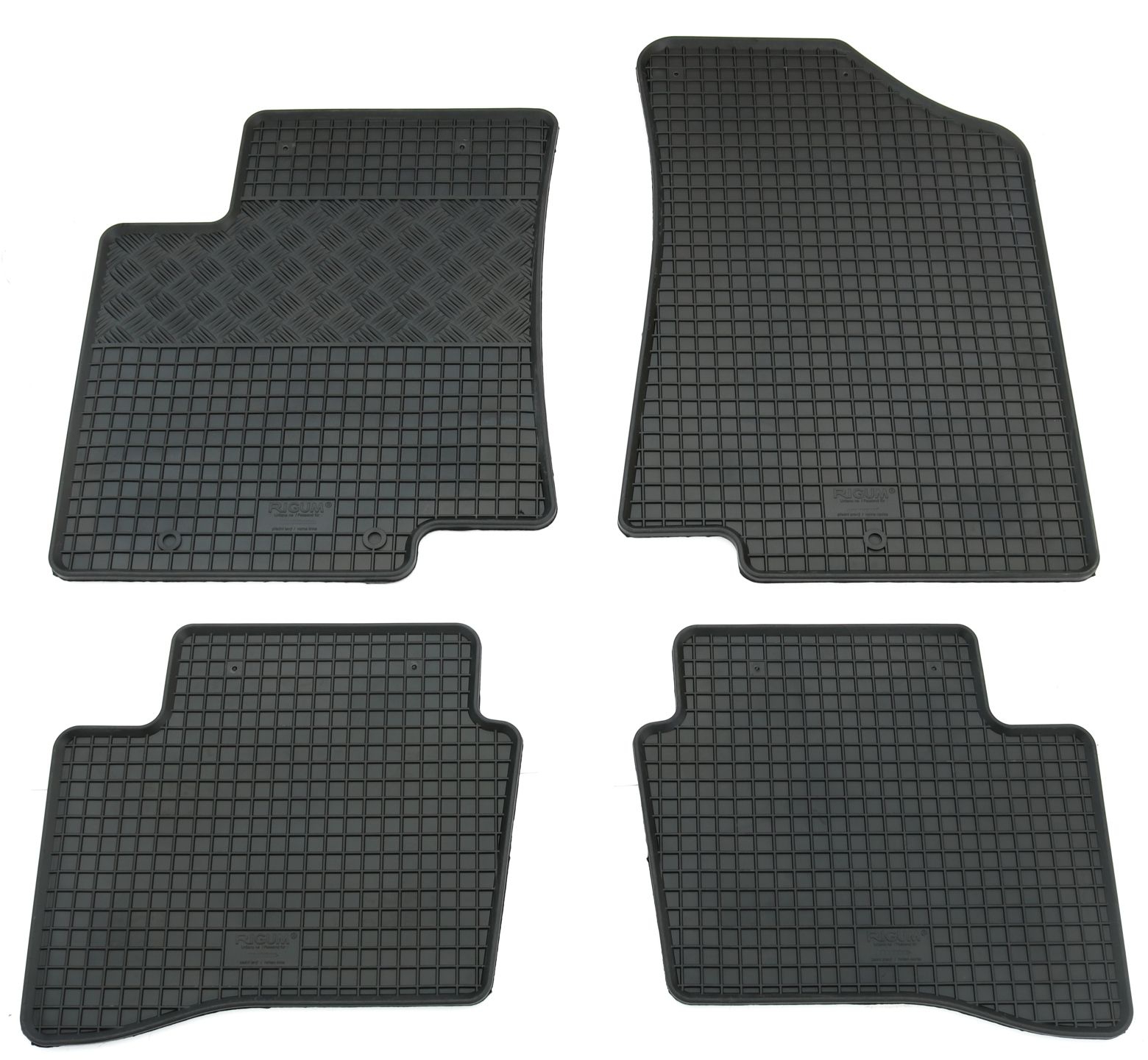 Gummi Fußmatten für Kia Rio 3