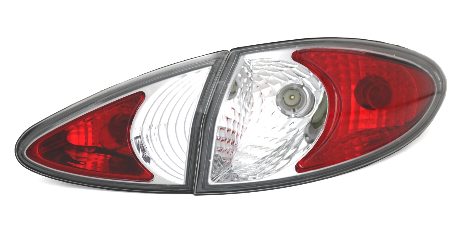 Rückleuchten für Alfa Romeo 147 in Klarglas Chrom
