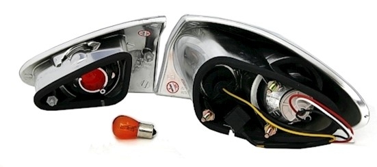 Rückleuchten für Alfa Romeo 147 in Chrom