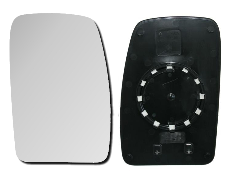 Spiegelglas für Opel + Nissan + Renault / rechts