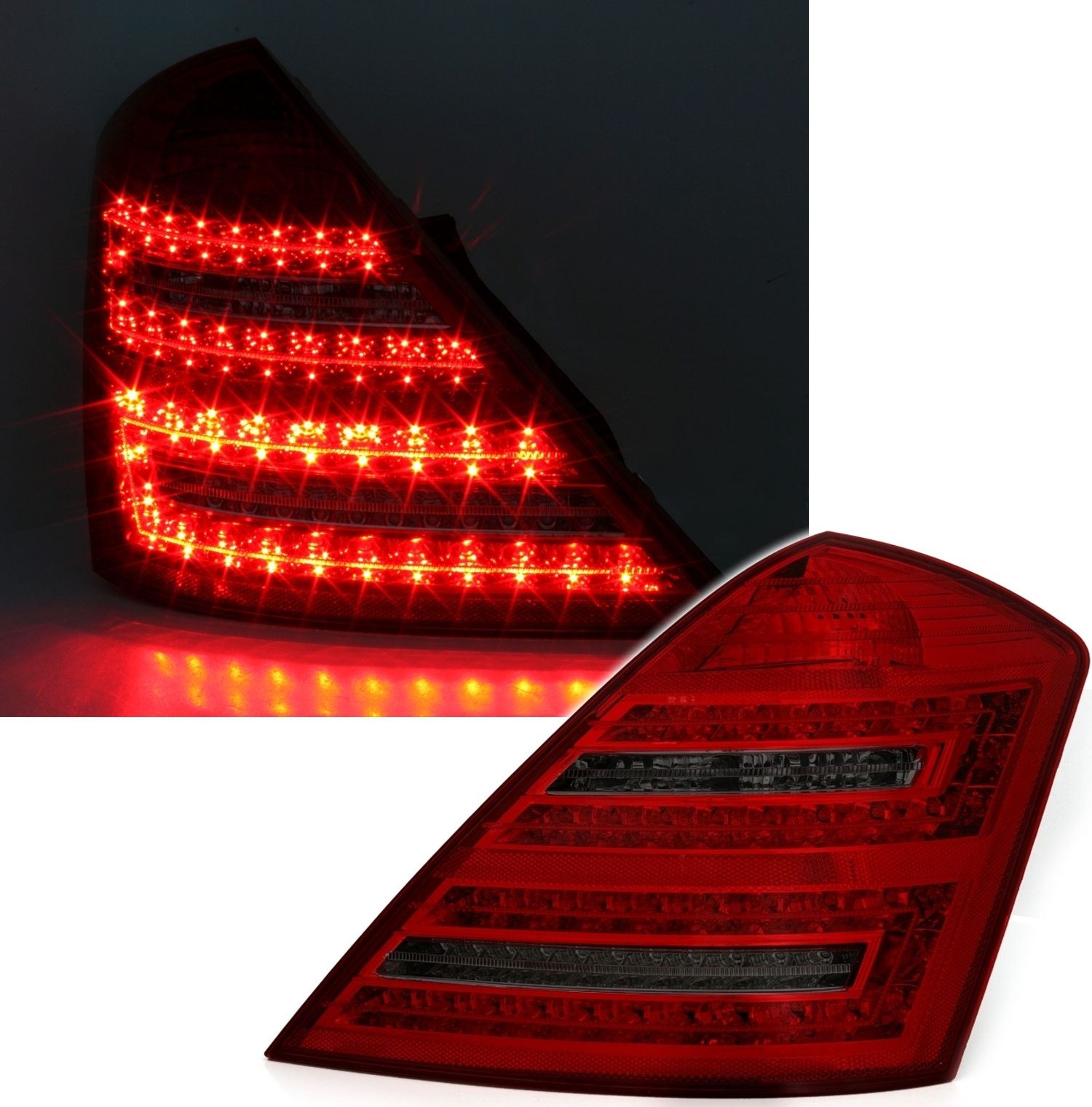 LED Rückleuchten für Mercedes S-Klasse W221 in R-S