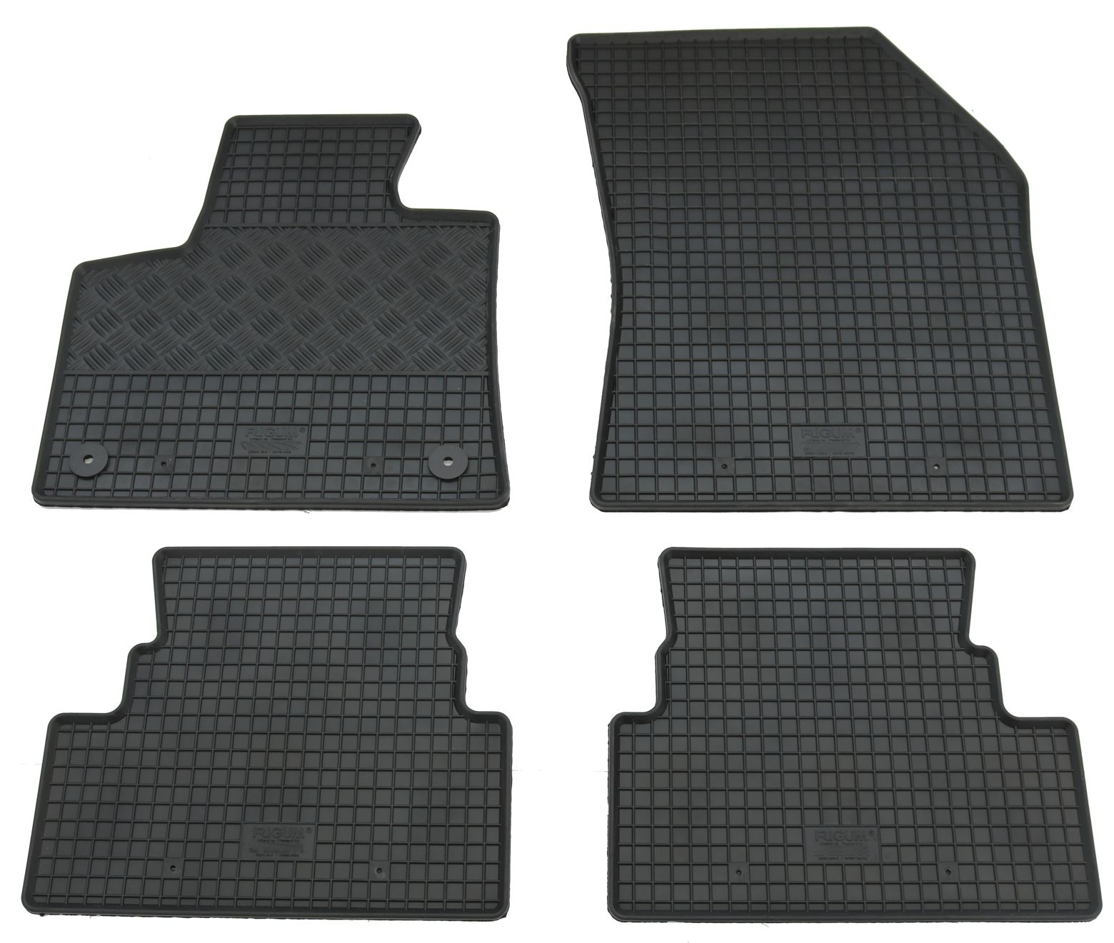 Gummi Fußmatten für Peugeot 3008 + Opel Grandland