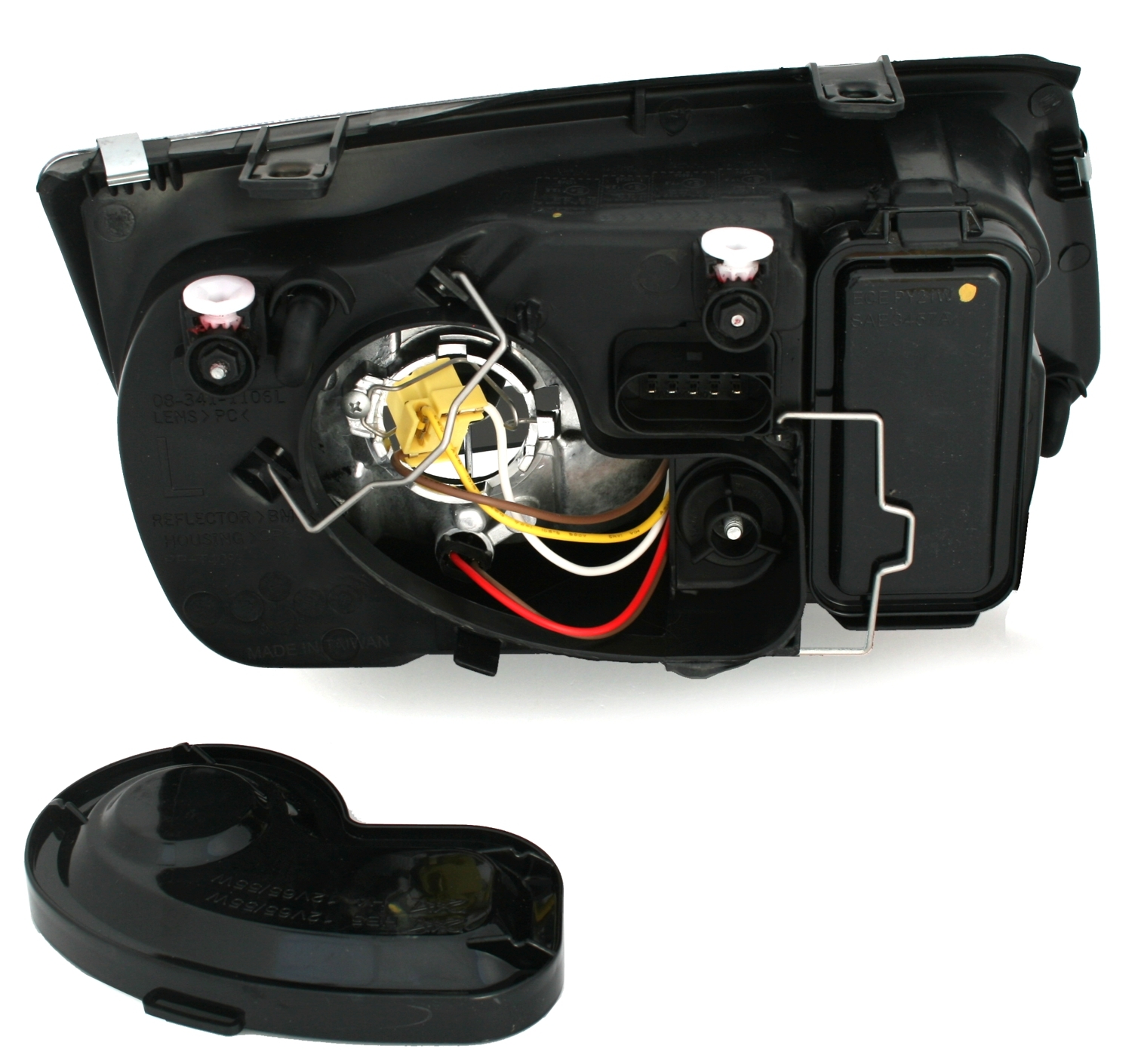 Scheinwerfer Set für VW Bora in Schwarz