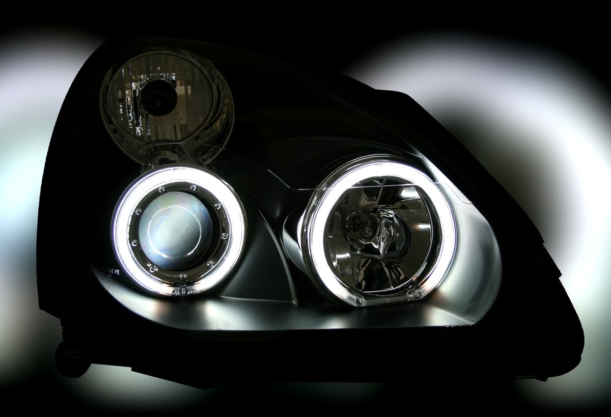 CCFL Angel Eyes Scheinwerfer Renault Clio B