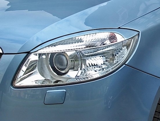 RDX Scheinwerferblenden Set für Skoda Fabia 2