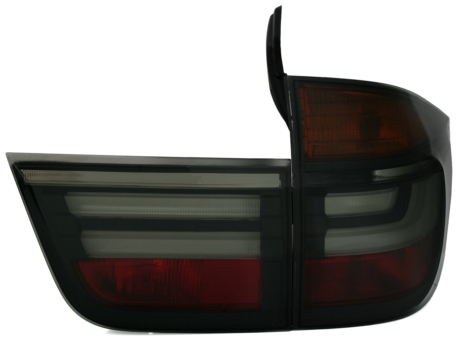 LED Rückleuchten für BMW X5 E70 in Schwarz