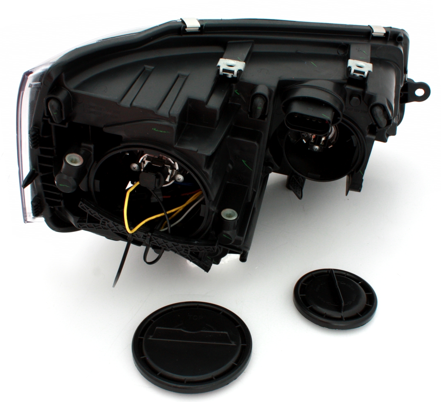 Scheinwerfer Set für VW T5 Facelift in Schwarz