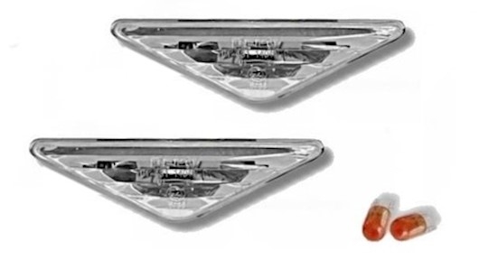 Seitenblinker für Ford Focus 1 Mondeo 3 in Chrom
