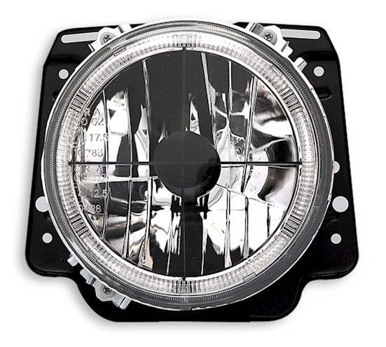 Angel Eyes Scheinwerfer für VW Golf 2 in Chrom