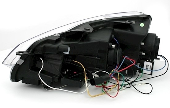 Angel Eyes Scheinwerfer 1er BMW E87 in Chrom      