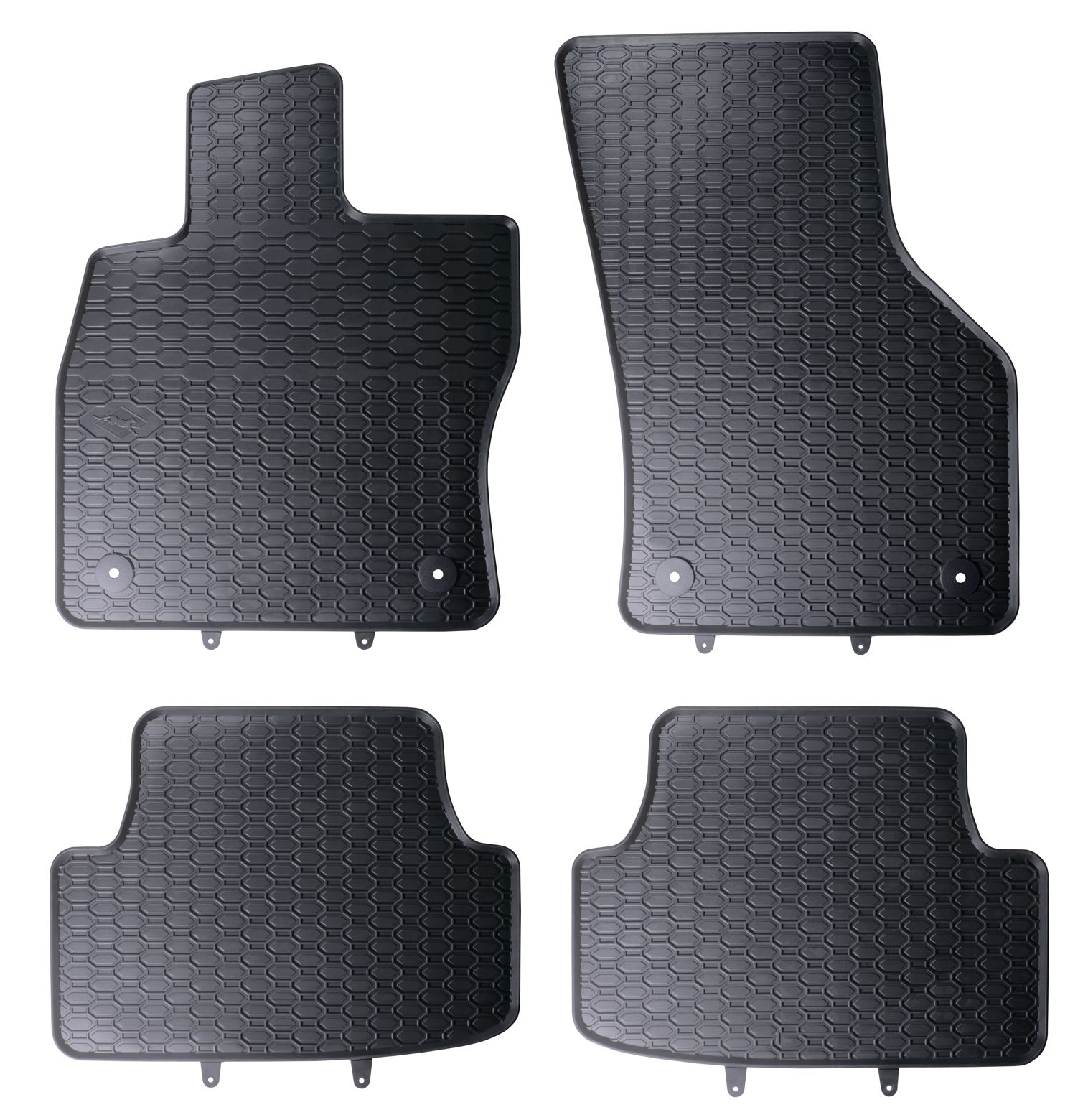 Gummifußmatten für VW Golf 7 + 8 / Seat Leon 3 + 4