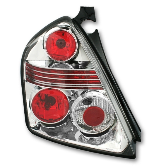 Rückleuchten für Fiat Stilo 3türer in Chrom