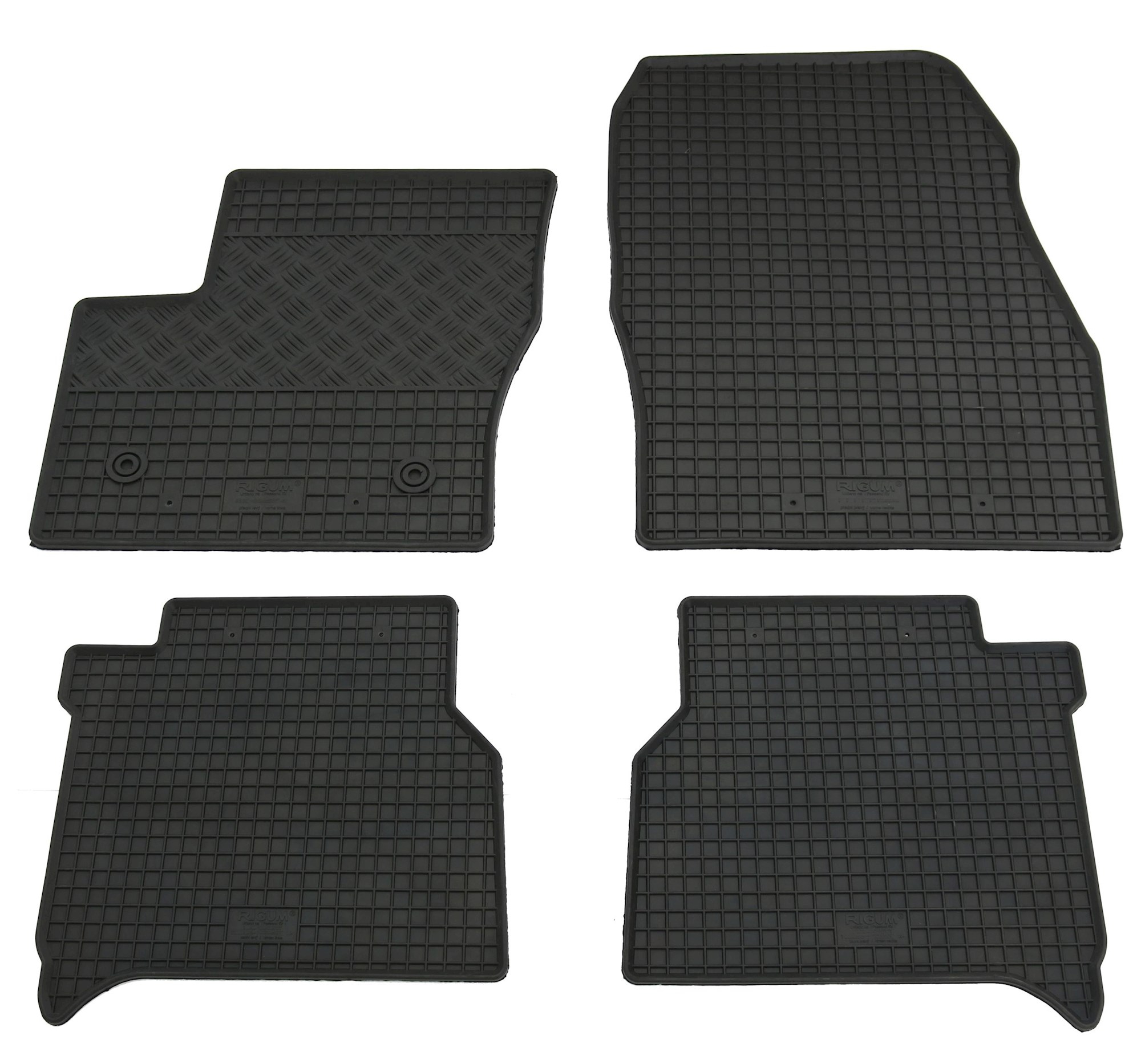 Gummi Fußmatten für Ford Transit Connect