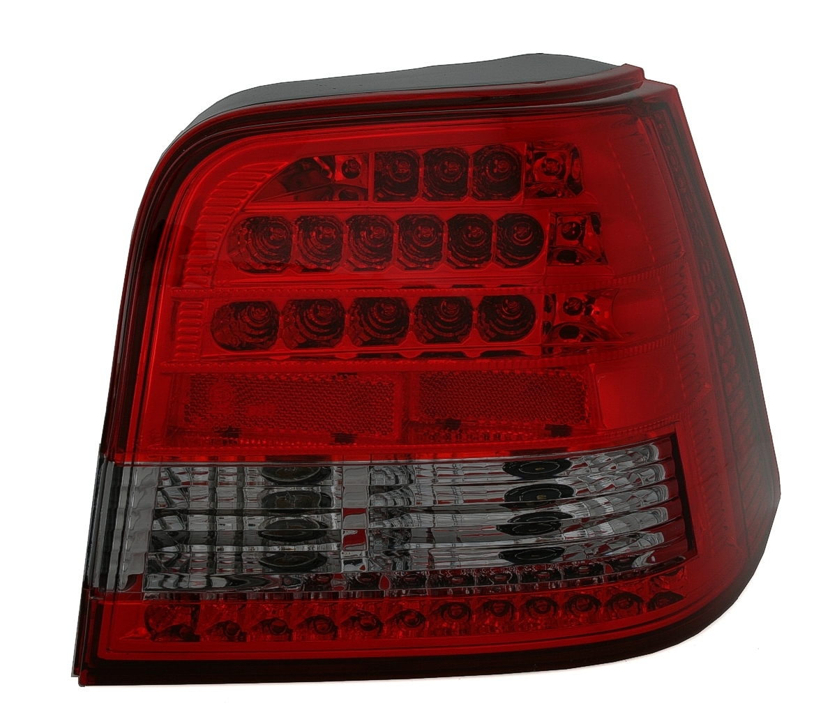 LED Rückleuchten für VW Golf 4 in Rot-Smoke