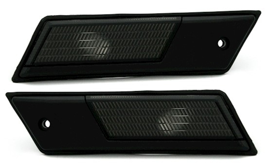 Seitenblinker für BMW E30 E28 E24 E32 in Schwarz